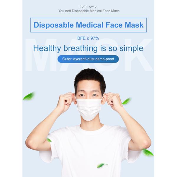 Nonirritation Earloop Dust Protection Mask Breathable For Adult