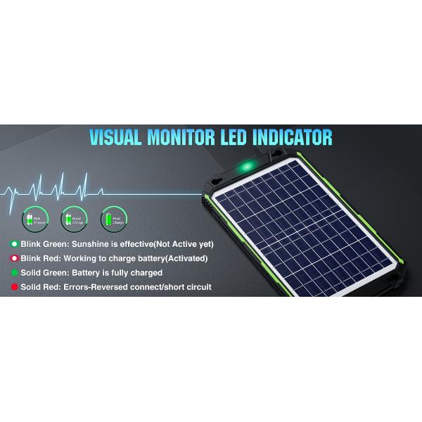 10 Вт 12 В водонепроницаемый солнечный зарядный аккумулятор для автомобиля лодка морской RV