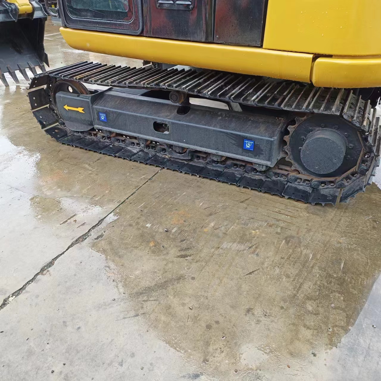 Использованный экскаватор Caterpillar 308E Низкий рабочий день Гидравлическая система Небольшие размеры