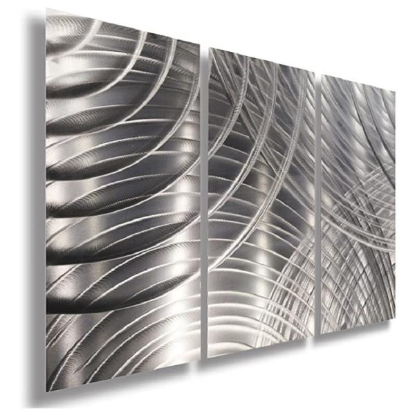 polish stainless steel brushed finish etching pattern laser process for dining room/wall decor for living room