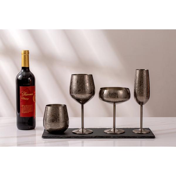 Премиум 304 нержавеющая сталь Вино стекло Яйцеобразная чашка Неразрывная портативная винная бутылка