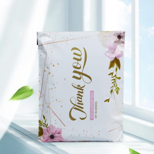 Gravure Printing Custom Mailer Bags LDPE Shipping Bags With Logo
