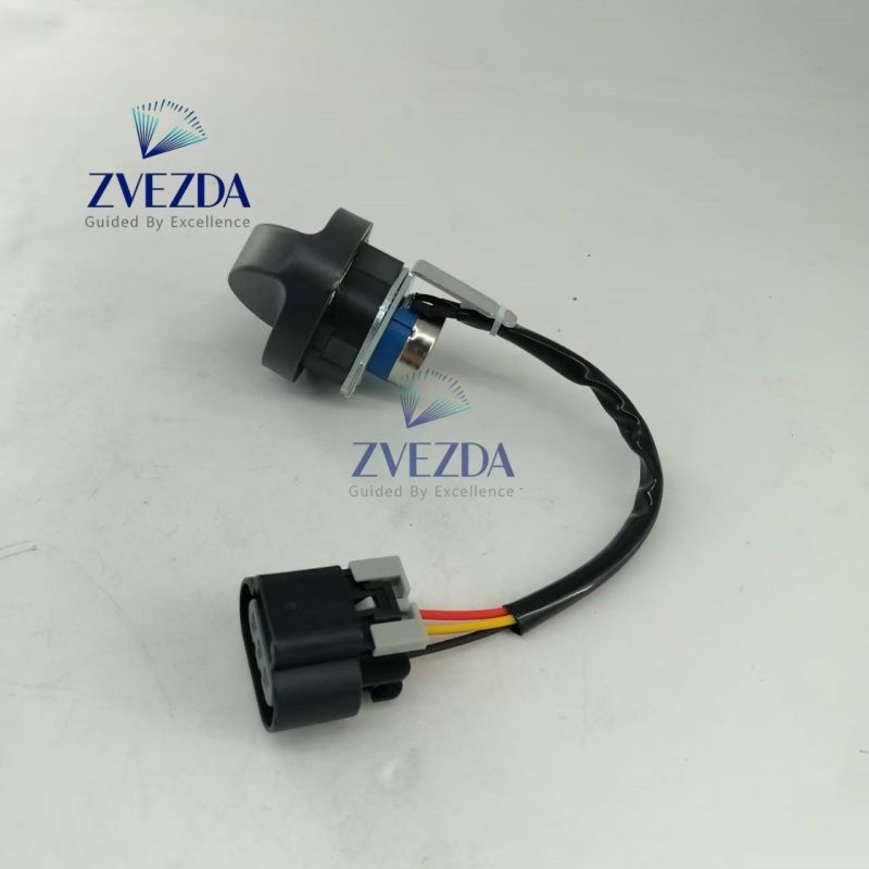 803504703 Engine Speed Adjustment Throttle Knob Excavator Parts for Cab Control Panel