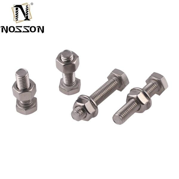 HEX m3 m4 m5 m6 m8 m10 m12 m14 m16 m20 Bolt Nut Washer for Leaf Spring Center Bolt and Nuts Manufacturing Machinery Solution