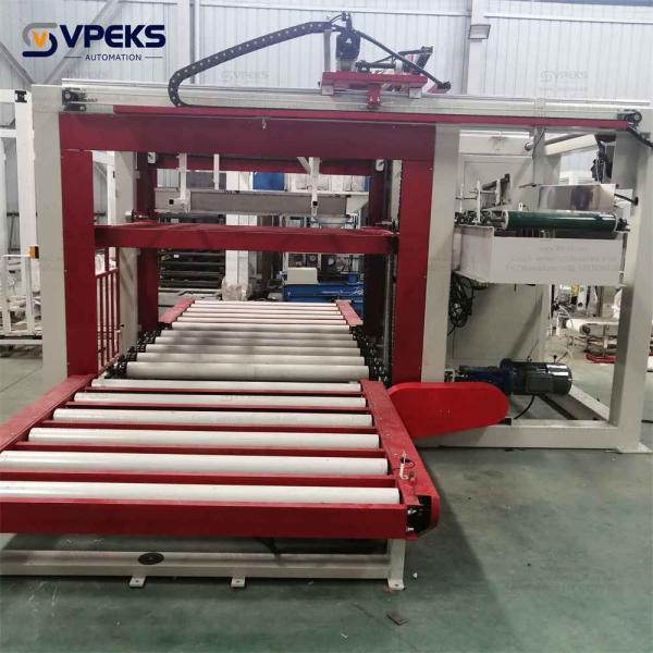 Siemens PLC Level Palletizer With OMRON Sensors AIRTAC Valve And 380V 50/60HZ 13KW Power