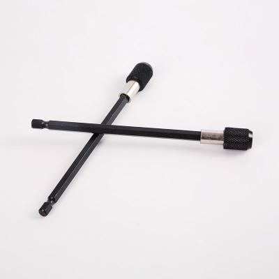 Customized Black Electrophoretic Paint Finish 60mm Hex Shank Drill Bit Extension Set