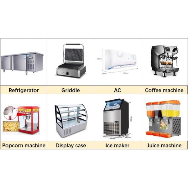 Double Floor Food Truck Trailer Red Concession Food Trailer