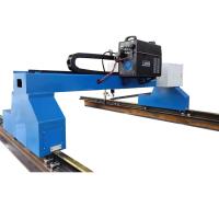 el CNC grande del pórtico de la cortadora de llama del CNC de 63A 100A 120A 700W trabaja a máquina