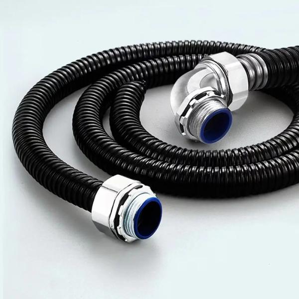 Conducteur flexible revêtu de PVC en plastique pour conducteur flexible en acier lourd