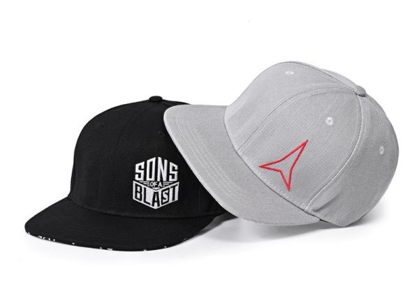 Plant Fibre Dry Breathable New Era Flat Bill Snapback Cap 58cm For Summer