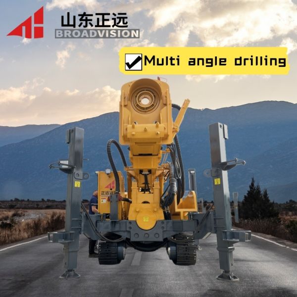 The FSL400 Exploration Drilling Rig Features High Efficiency, Multiple Functions And Low Overall Cost.