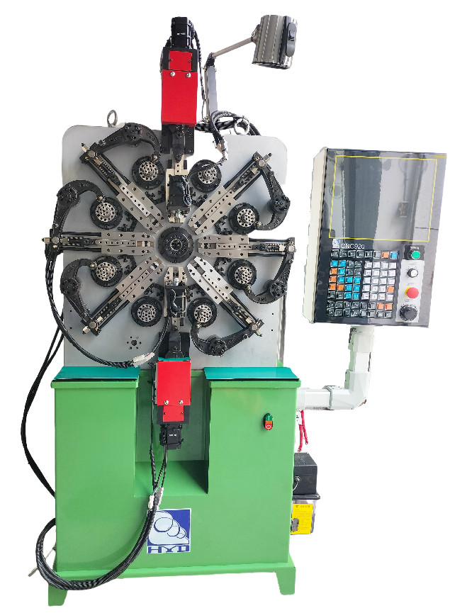 Customized 6-axis cam spring machine Automatic Spring Forming Machine , CNC Spring Machine With 150KG Decoiler