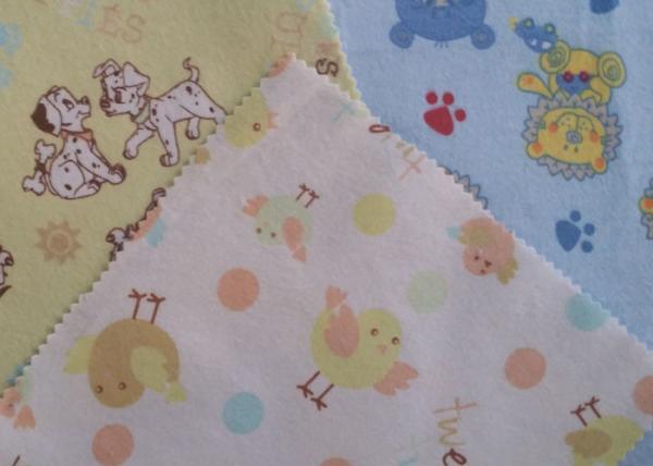 57/58'' 100 Cotton Flannel Fabric White Flannel Cotton Fabric