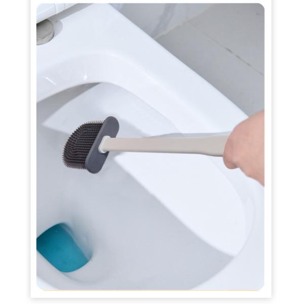 Щетка и держатель туалета щетинки силикона ODM OEM установили домашние аксессуары Bathroom
