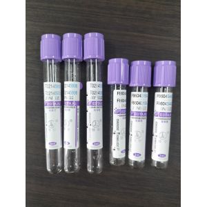 16*100 мм диаметром K2 EDTA трубка с емкостью 1ml-10ml Пластик/стекло