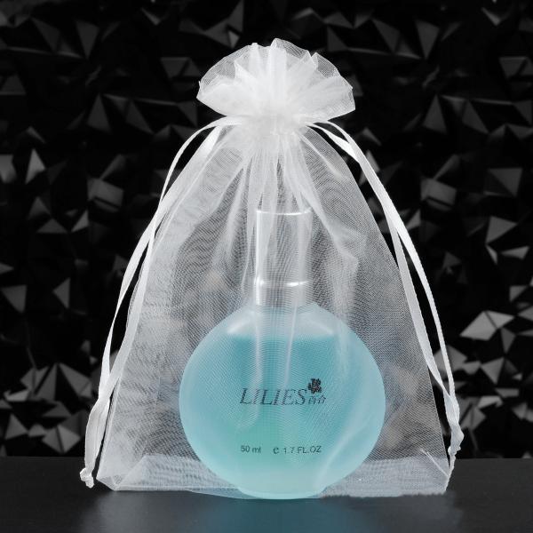 Logo Customizable Soft-loop Organza Bags Small Drawstring Pouches for Jewelry Packaging