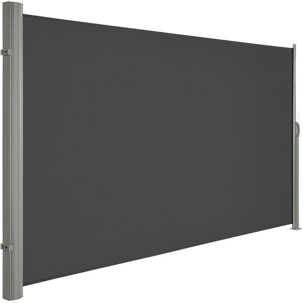 Retractable Aluminum Housing and Support for 160*300cm Polyester Fabric Lateral Sunshade