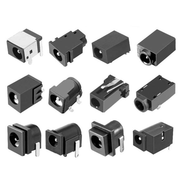 Pcb Mount DC Connector Jack ISO9001 Approved 3 〜20N Actuating Force