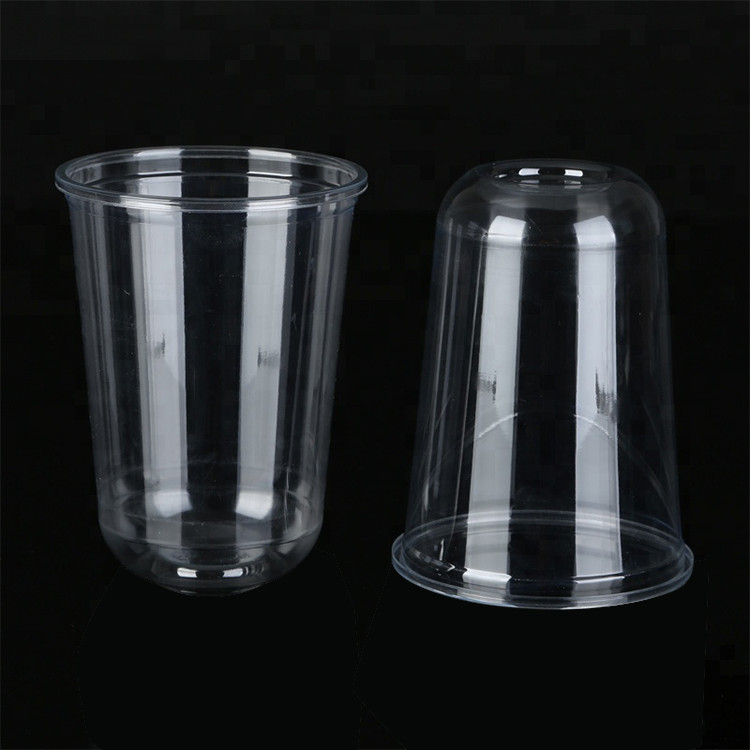 пластмасса PLA 100F чашки устранимое BPA 16 Oz Compostable холодные освобождает не токсическое