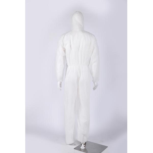 70gsm Disposable Protective Coverall Elastic Waist Men'S Disposable Overalls