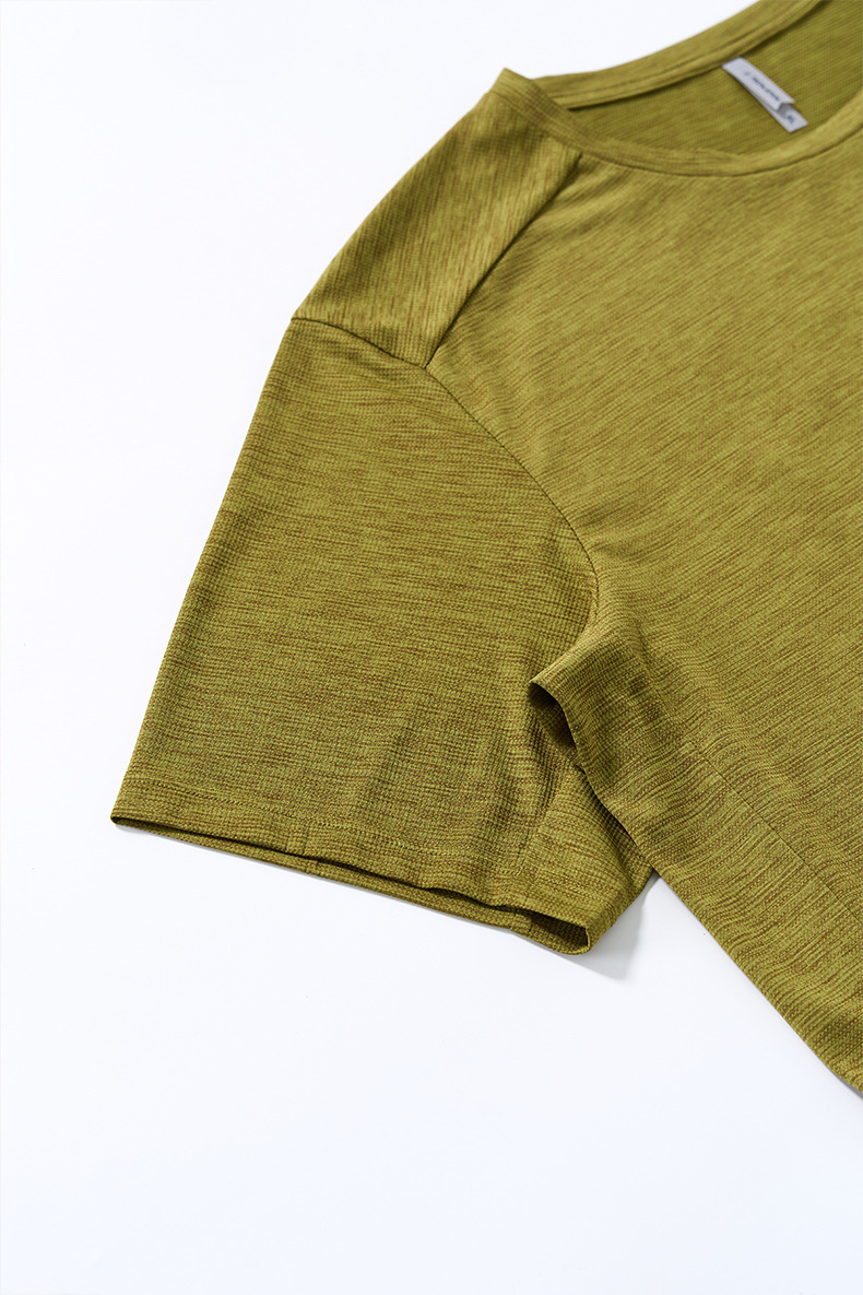 Lightweight Reflective Running T‑Shirt | 2026 Summer Quick‑Dry Outdoor Tee OEM ODM