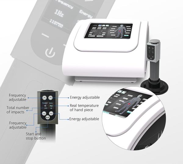 Electromagnetic ESWT Therapy Machine With 8 Inch Touch Screen
