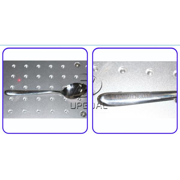 30W Coffee Spoon/Bearing/Aluminum Nameplate/Stainless Steel Cylinder Laser Marking Machine