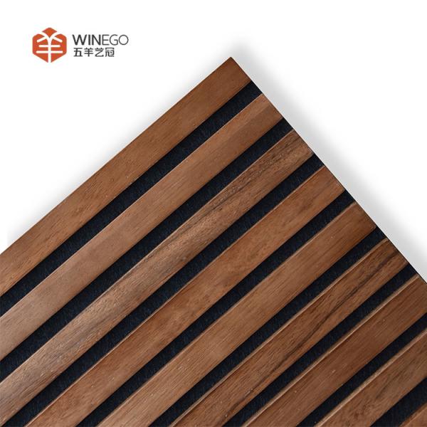 Premium Wood Slat Acoustic Panels for Refined Sound and Style