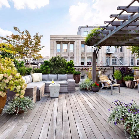 Le bois de teck WPC plastique composite PVC revêtement de sol terrasse revêtement de sol écologique finition matte