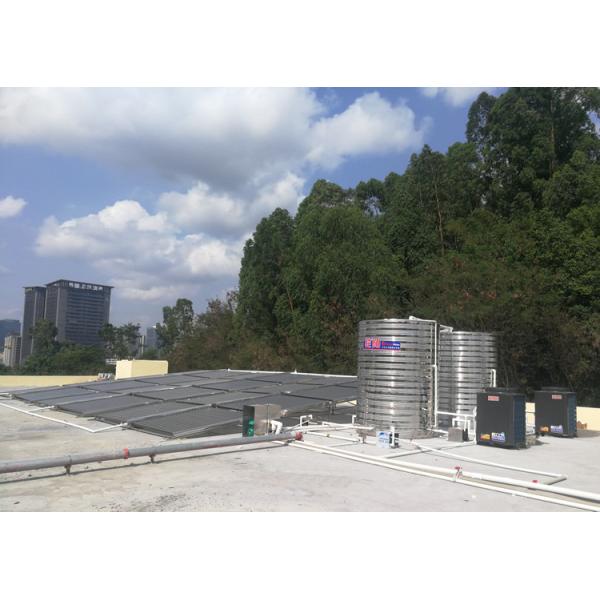 220 V / 380 V Hybrid Water Heater Galvanized Sheet Housing Material