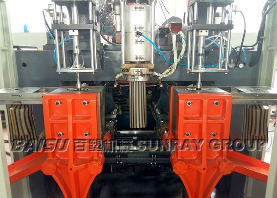 Plastic Water Kettle Extrusion Blow Molding Machine With Hydraulic System SRB70D-1
