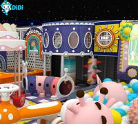 Parque de Aventuras de Novo Estilo Parque de Jogos Internos Equipamento de Jogos Suaves para Bebês