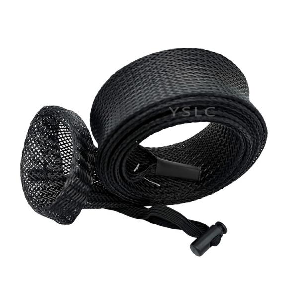 Rod Tip Protector Ice Fishing Rod Cover Braided Mesh Fishing Pole Sleeves