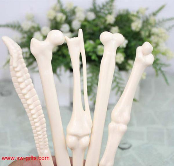 Syringe Pen Writing Supplies Bone Shape Ballpoint Pens New creative gift school supply