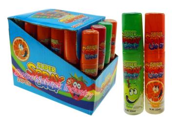 Sour Sweet Liquid Spray Candy Bottel Shape , Funny Sweet Toy For Kids