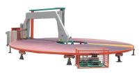 Máquina de corte horizontal para o plutônio de Flixible, máquina da esponja do círculo de corte da espuma de Quadrate