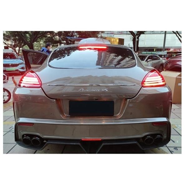 OE Standard Voltage LED Taillights For 2010-2016 Porsche Paramera Upgraded Smoked Black