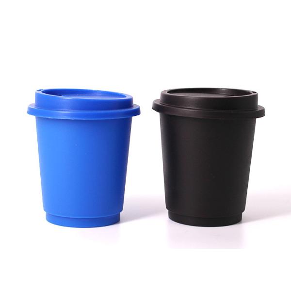 Голубой логотип прессы печати пластиковой коробки растворимого кофе смещенный для эспрессо смешивания смеси Декафе