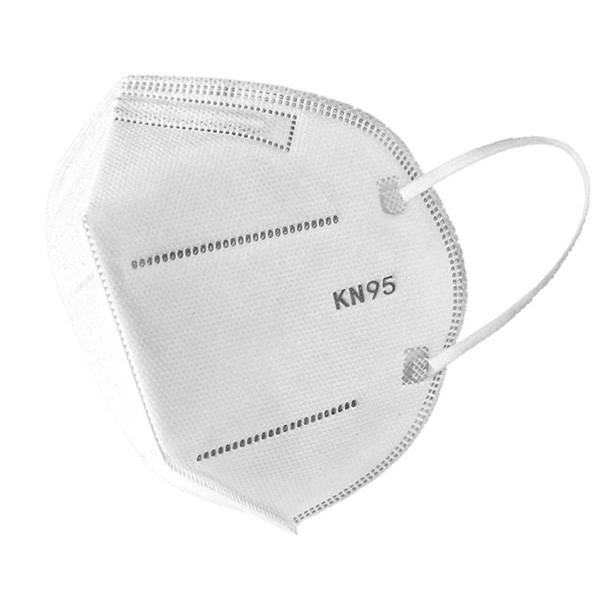 Custom Printed Earloop Kn95 Mask Head Loop Folding Non Woven Air Pollution Anti Dust Disposable