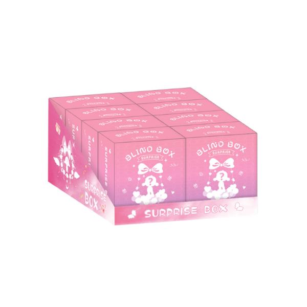 Supprise Box Dream Collection Pastel Purple Pink Mystery Gift Boxes Bow Adorned Blind Packaging
