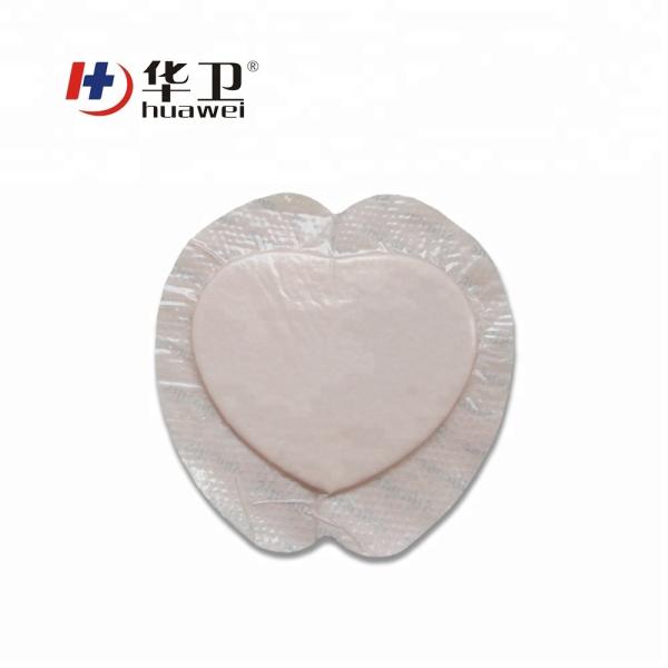 wet healing reduce pain Silicone dressing Diabetic wounds