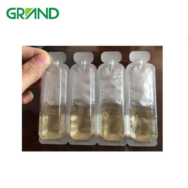Fully Automatic Liquid Blister Packaging Machine , Small Blister Packaging Machine