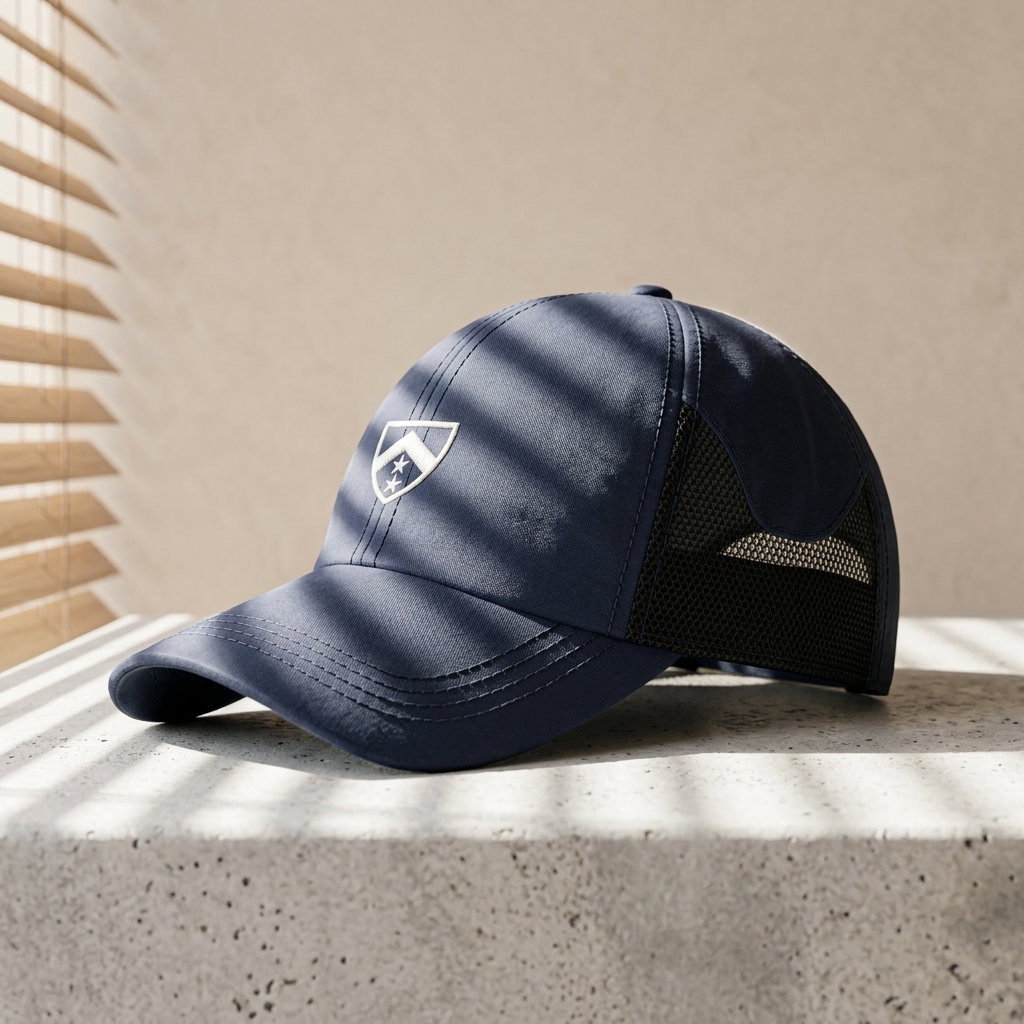 Polyester Embroidery Custom Sports Hat OEM Private Label Running Cap 35g