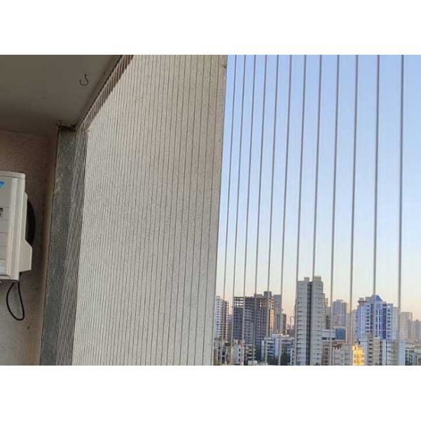Nylon-Coated 304 Stainless Steel Wire Rope (7x7 Construction)