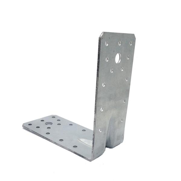 Black 70mm 90mm Galvanised Corner Brace for Timber Decking Timber Angle Brackets