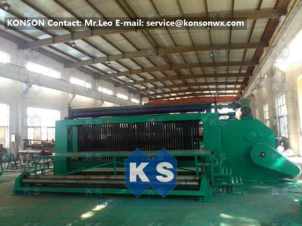 4.0mm Wire Hexagonal Mesh Machine Double Rack Drive For Making Gabion Baskets