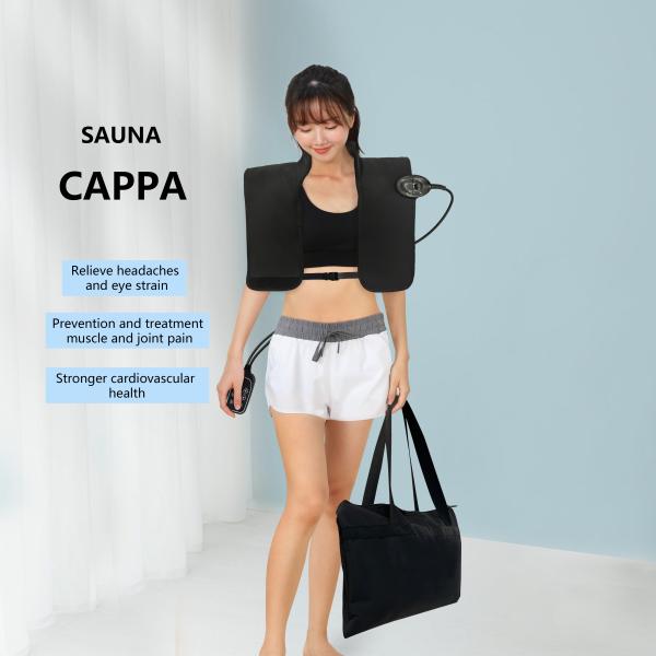 Cabos de aquecimento de fibra de carbono Infravermelho portátil Neck And Shoulder Heating Pad Terapia PEMF