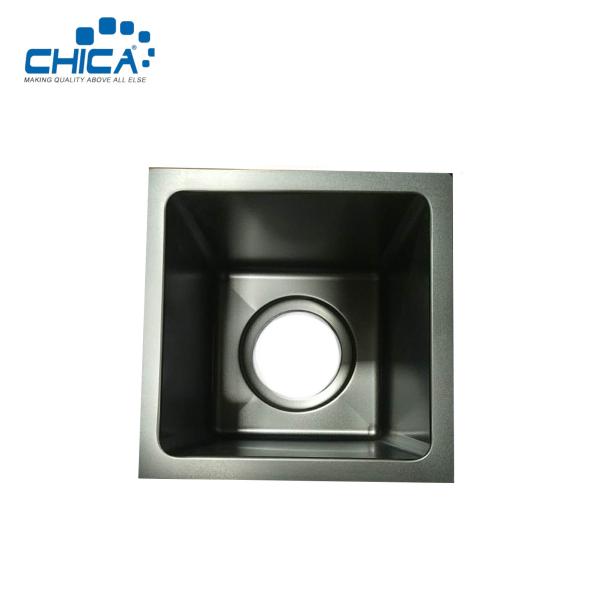 Polygon Kitchen Sink Single Bowl Rectangular Stainless Steel Kitchen Sink For Farmhouse