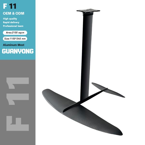 Surfing Pumping Kite Wing Surf Hydrofoil 2100 Sqcm Wing Foil Board And Foil