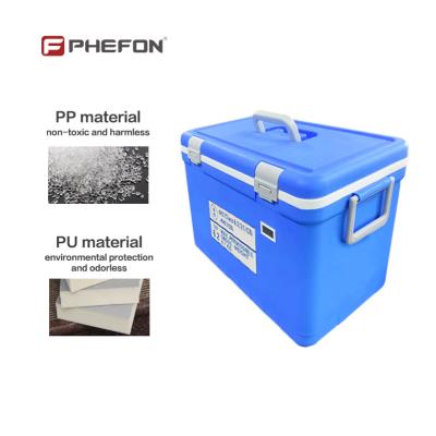 Exemplar de transporte a frio UN2814 Caixa que utiliza PE PP refrigerante Ice Pack
